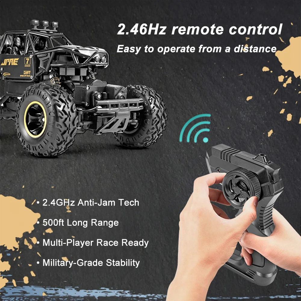 Remote Control RC Car – 1:18 Off-Road Climbing Toy for Boys & Girls