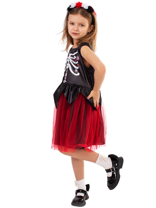 Party Costume – Children’s Gauze Dress for Stage & Role Play