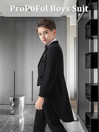 Little Gentleman 3-Piece Suit – Boys’ Prom, Wedding & Formal Outfit