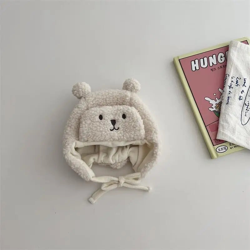 Adorable Bear Hat for Toddlers & Kids