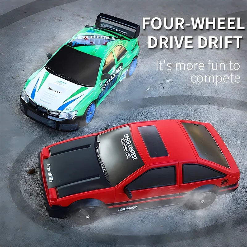 2.4G 4WD AE86/GTR RC Drift Car – High-Speed Racing Fun