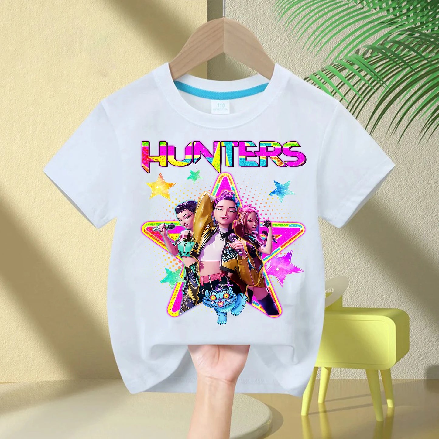2025 Kpop Demon Hunters T-Shirt for Kids – Cute Cotton Casual Wear