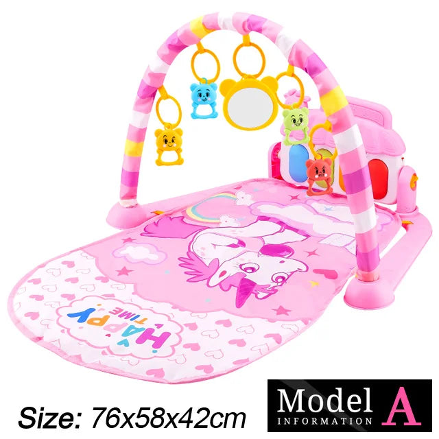 Baby Music Play Gym – Piano Activity Mat for Early Development (0-36 Months)
