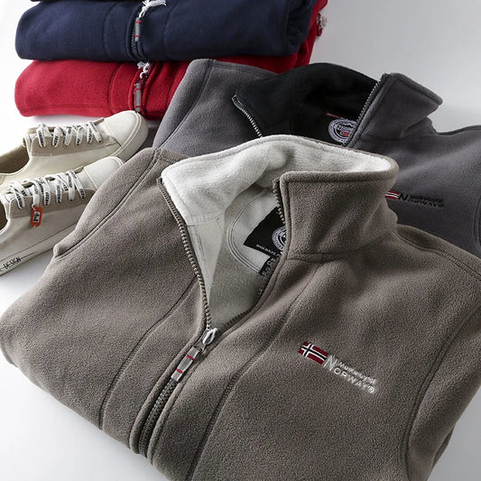 Men’s Thick Wool Jacket – Casual Winter Fashion 2025