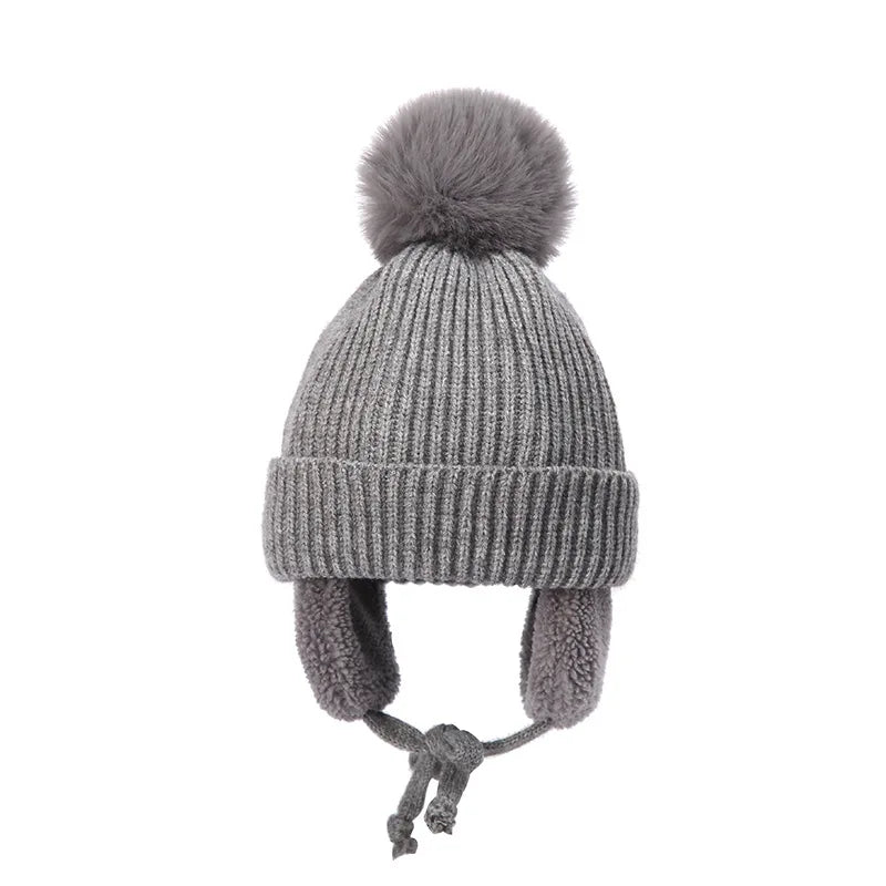 Cozy Wool Knit Hat – Baby & Kids Winter Wear