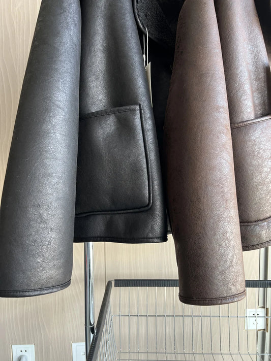 Bold & Warm: Double-Sided Fall Coat