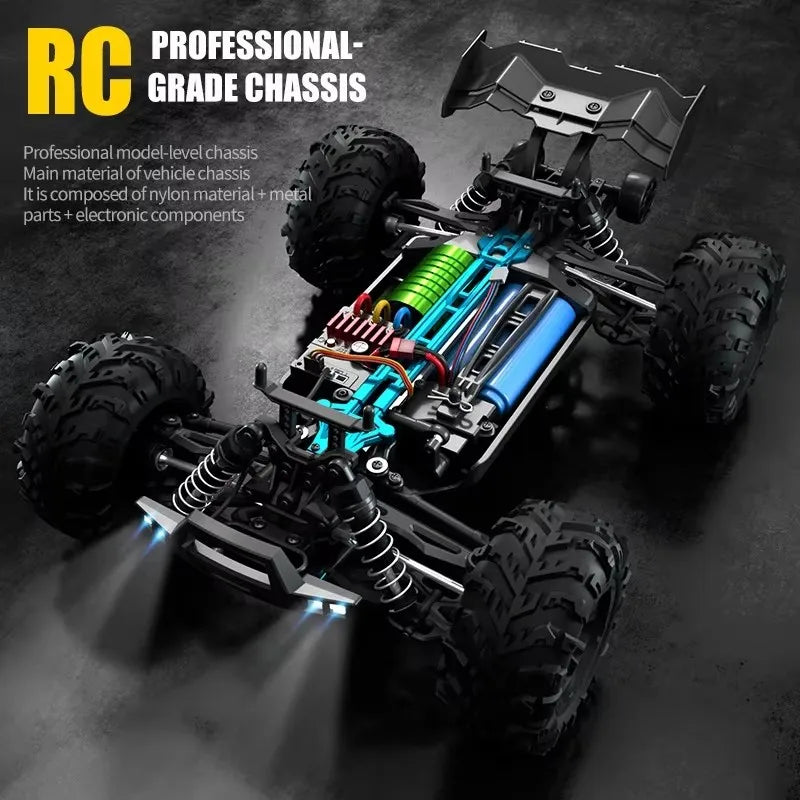 1:16 4WD High-Speed RC Car – 70KM/H Monster Drift Truck