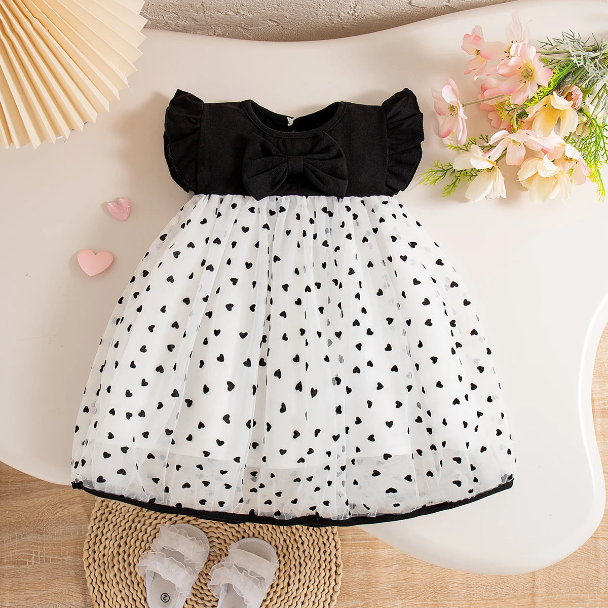 Korean Style Baby Dress – Little Love Birthday Gown