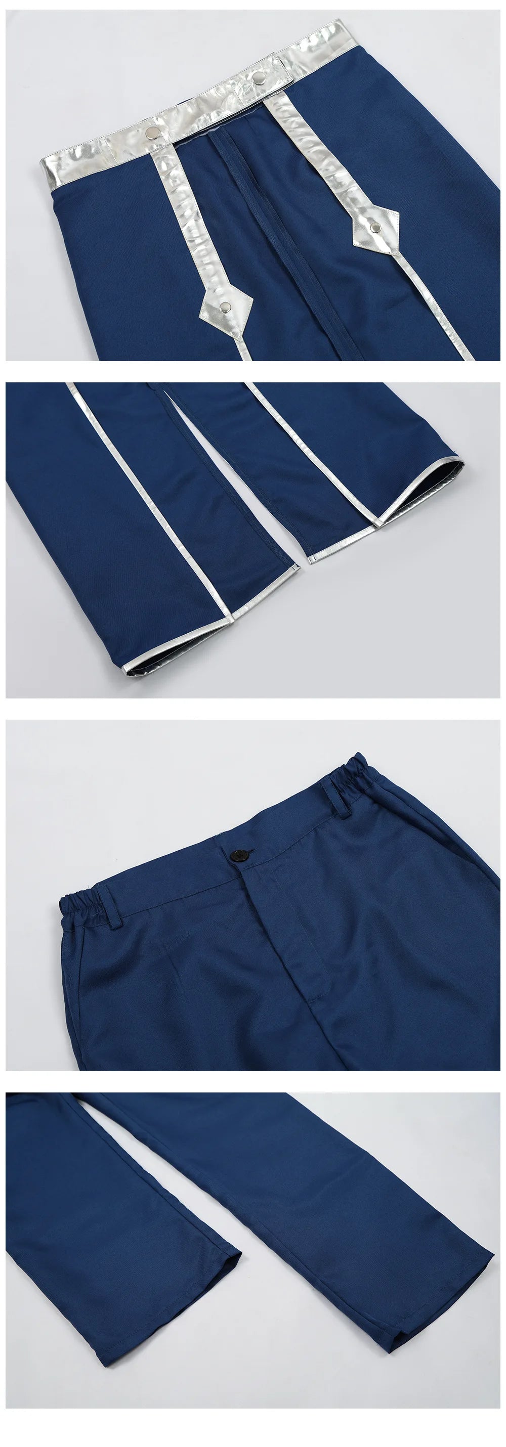 Roy Mustang Anime Cosplay – Blue Uniform Full Set for Party & Role Play