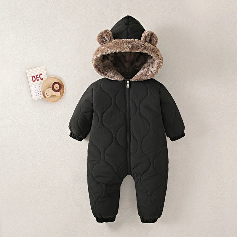 Autumn-Winter Baby Jumpsuit | Unisex 0-3Y