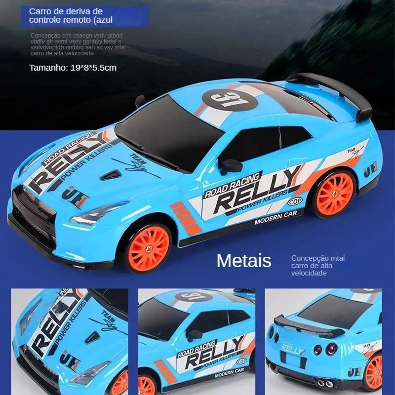 2.4G 4WD AE86/GTR RC Drift Car – High-Speed Racing Fun