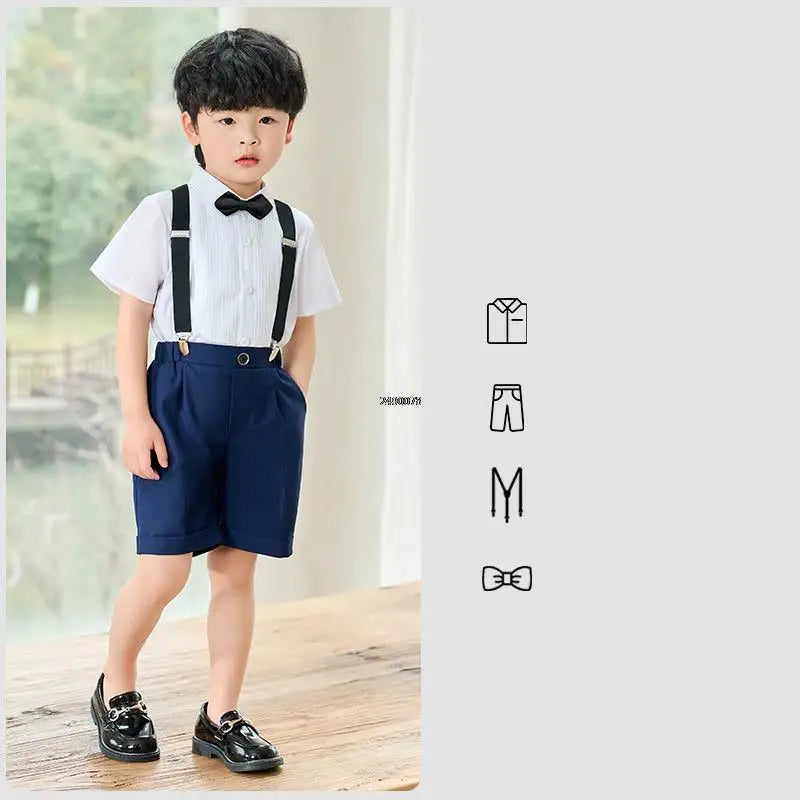 Children’s Summer Formal Clothing – Piano & Dance Performance Set