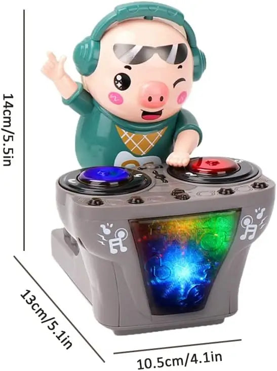 Dancing Pig Toy – Musical DJ Piggy with Lights & Fun for Kids!