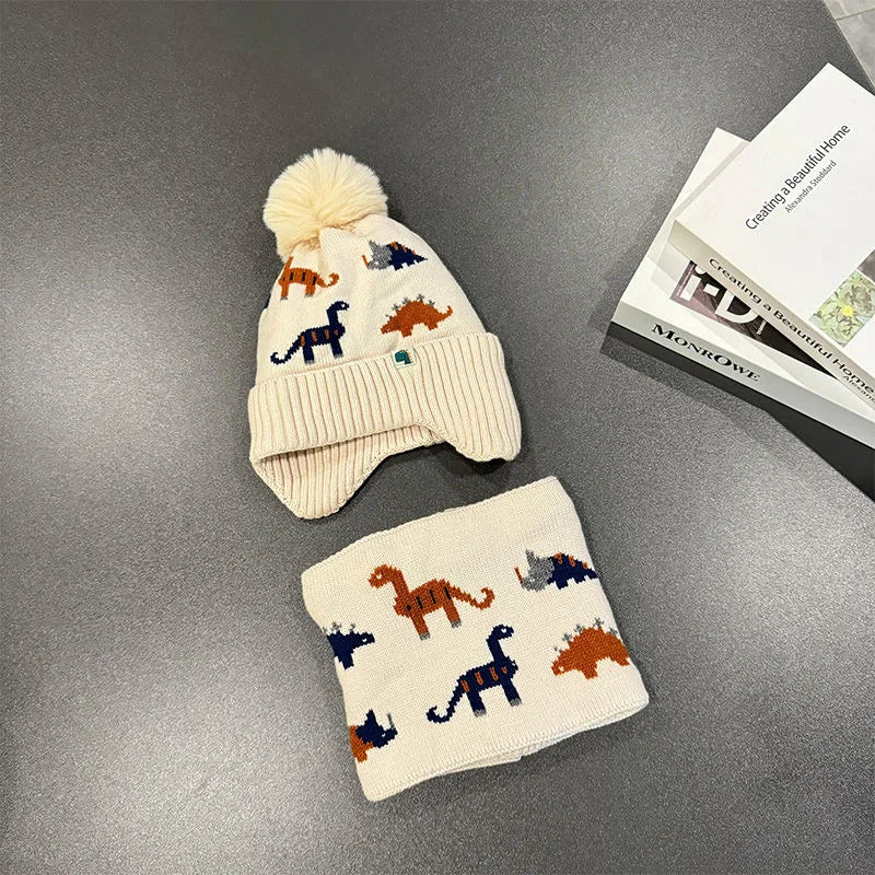 Children’s Winter 2-Piece Set – Dino Style