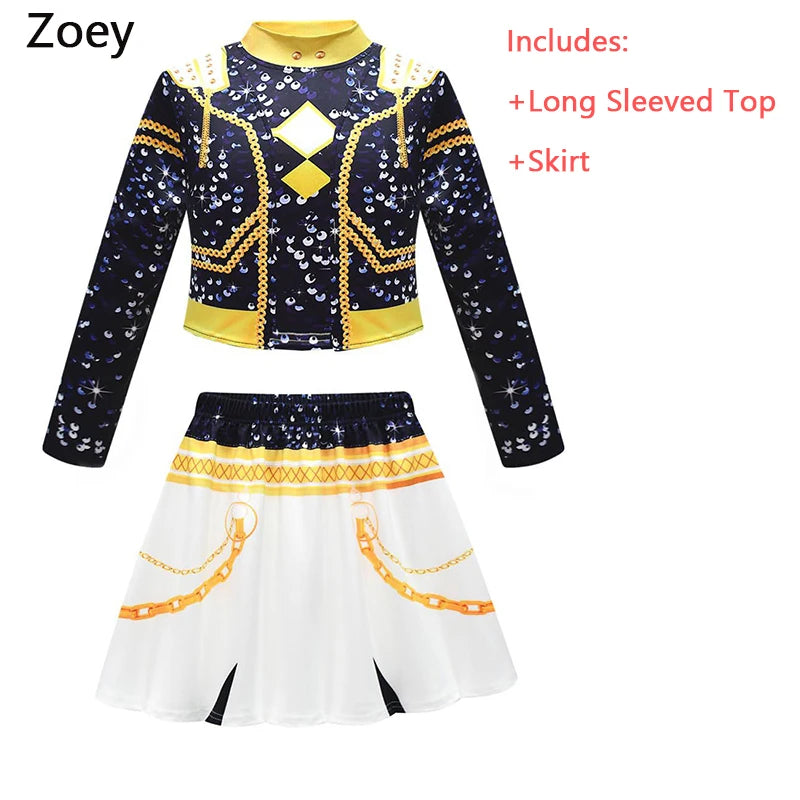 Kids Cosplay Uniform – Mira Rumi Zoey Halloween & Role Play Outfit