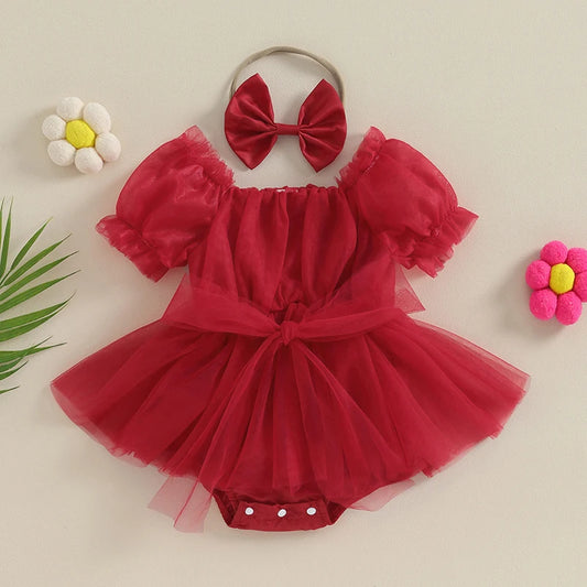Cute Baby Girl Summer & Holiday Outfit 0–24M