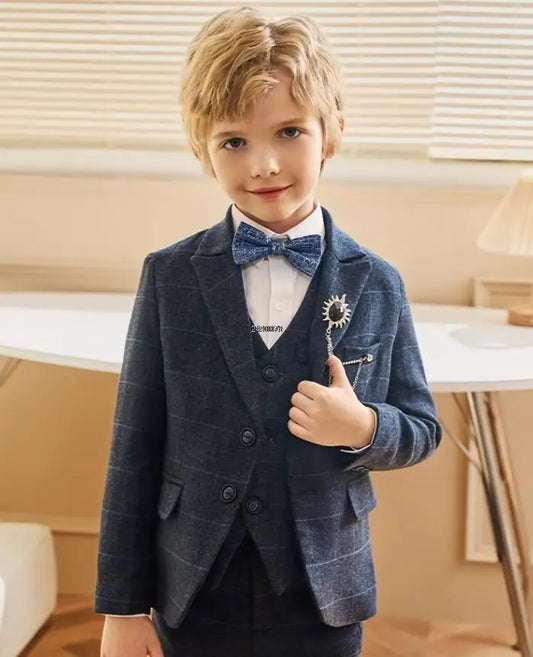 Little Gentleman Tuxedo – Boys’ Birthday & Wedding Suit Set