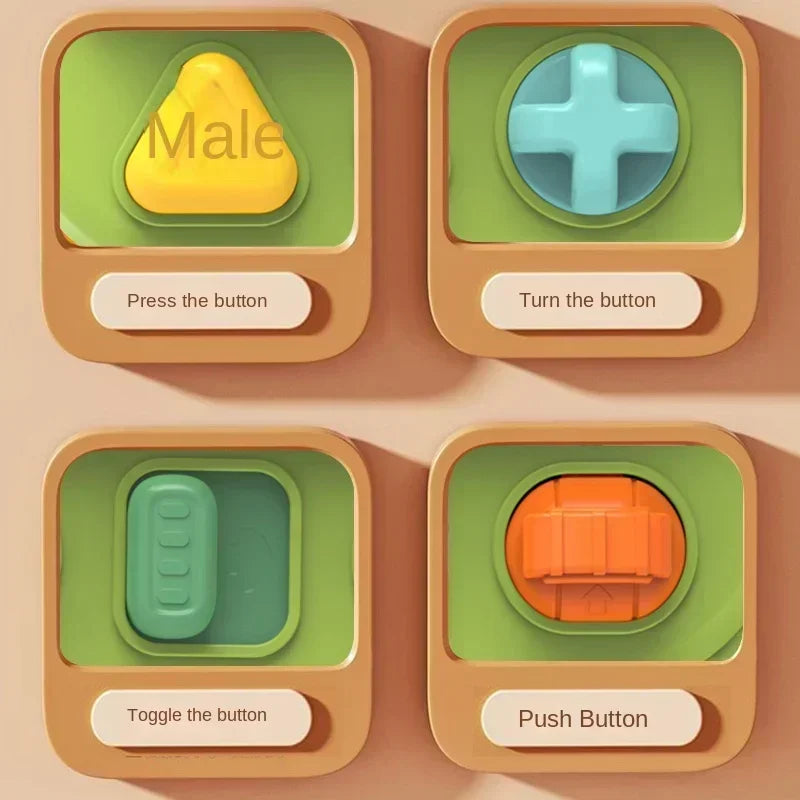 Interactive Pop-Up Toy – Montessori Cause-and-Effect Learning for Babies