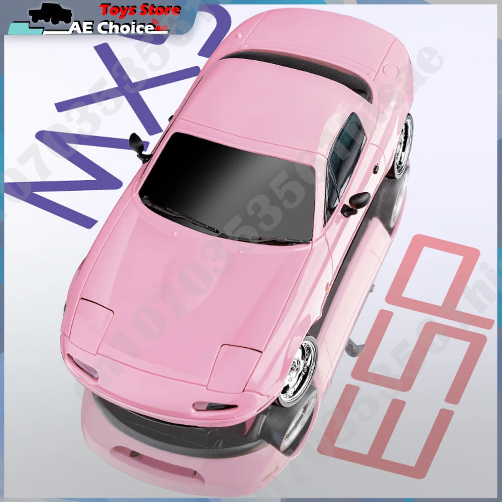 LD1804 1/18 Mazda MX5 RC Drift Car – 2WD with Gyroscope & LED Lights
