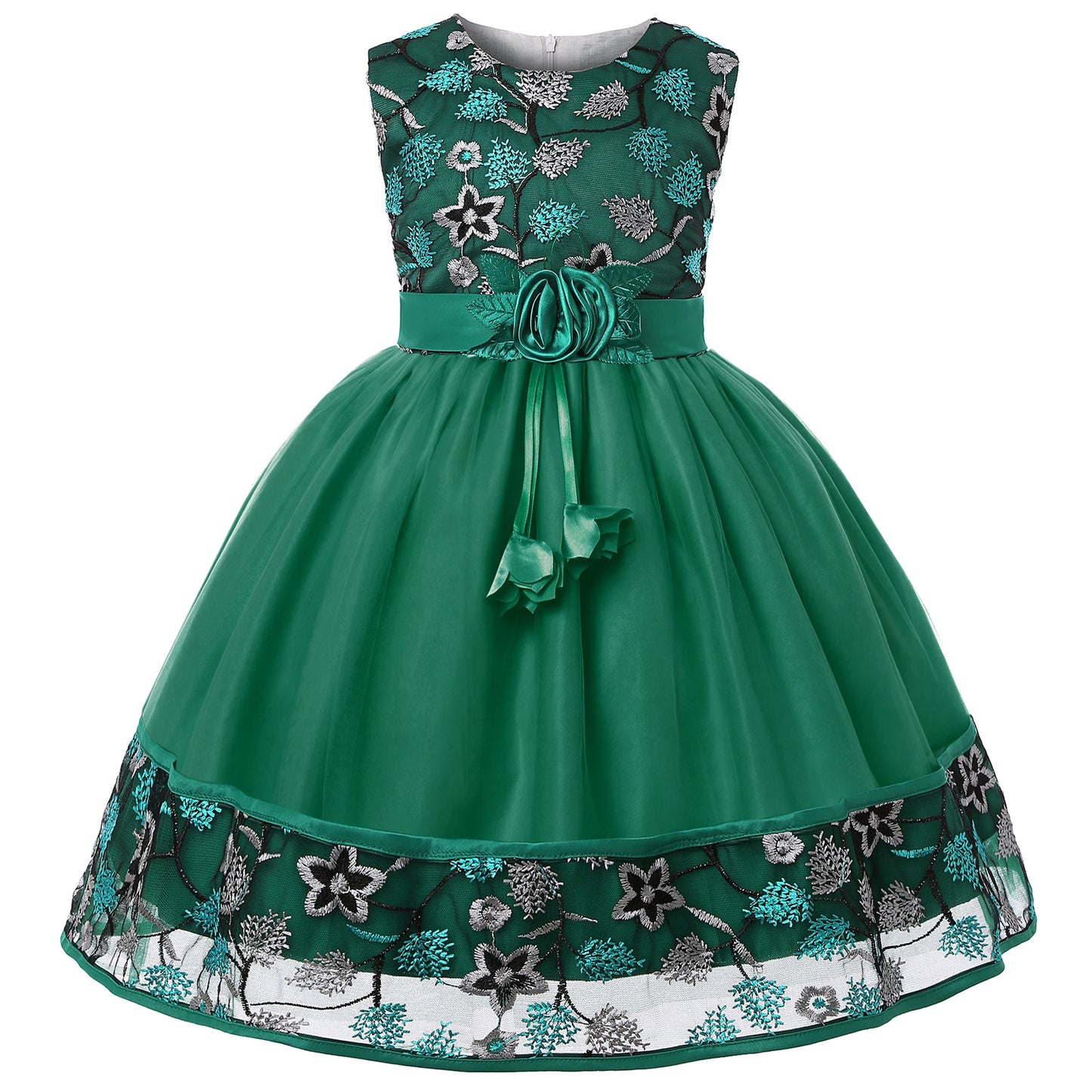 Girls’ Lace Flower Child Wedding & Party Dress