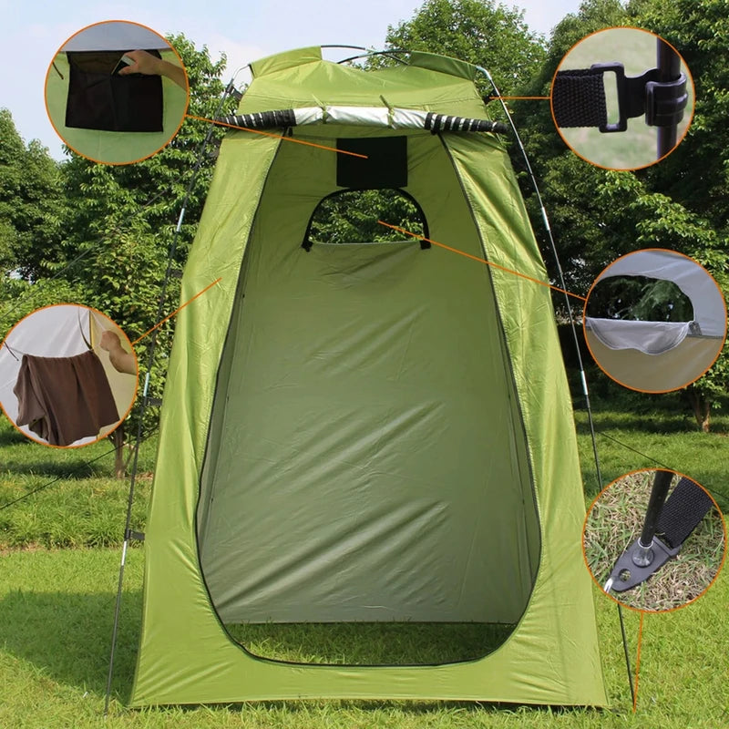 Outdoor Camping Tent Toilet Shower