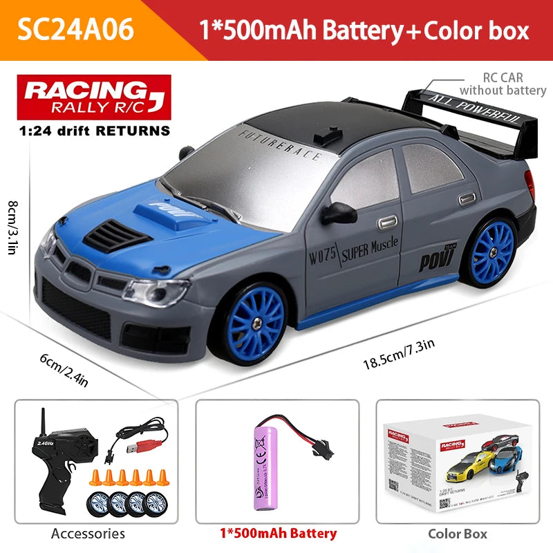 2.4G 4WD AE86/GTR RC Drift Car – High-Speed Racing Fun