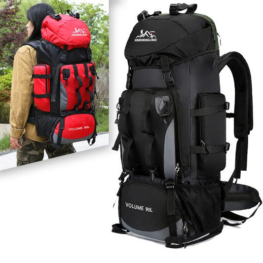 Waterproof Hiking Camping Backpack 90L