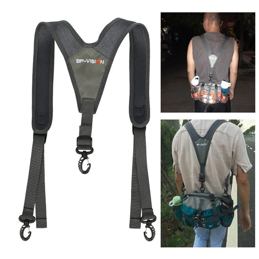 Hiking Strap for Outdoor Waist Bag Adjustable Buckle