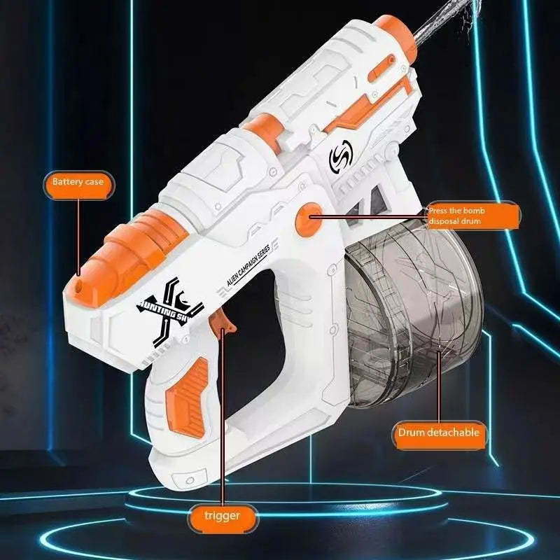 Electric Toy Water Gun – Large Capacity for Epic Pool & Beach Battles