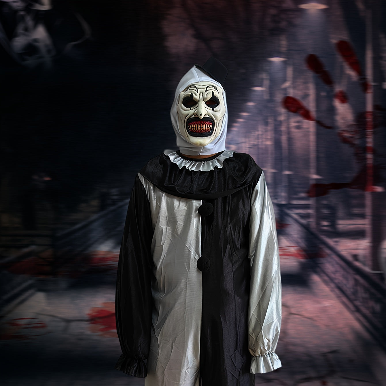 Halloween Funky Clown Mask – Synthetic Latex Party Mask