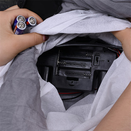 Outdoor Halloween Decor – Scary Hanging Lady with Glowing Eyes