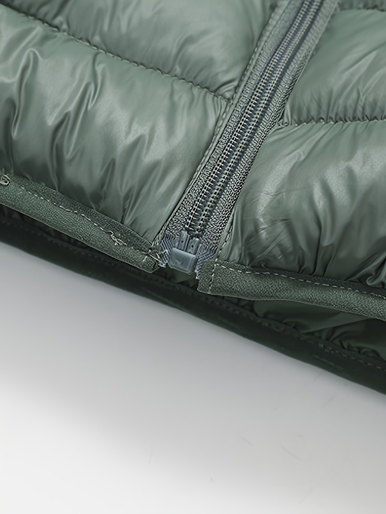 2025 New Lightweight Hooded Jacket – Black & Grey Color-Block, Polyester Lined Winter Coat