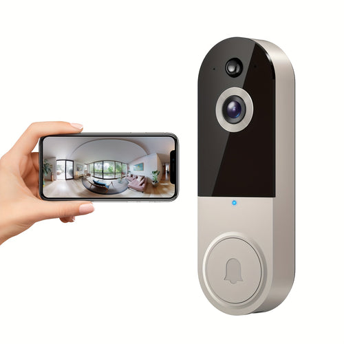 2K Wireless Video Doorbell Camera with AI Detection, Night Vision & 2-Way Audio - Ultra Shoppings