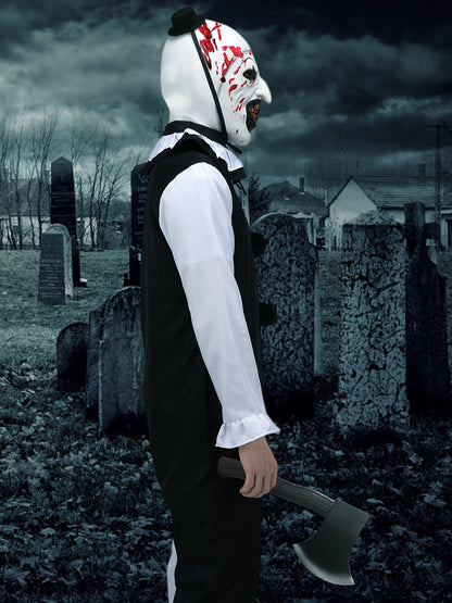 Terrifying Clown Cosplay for Men – Perfect for Halloween & Parties