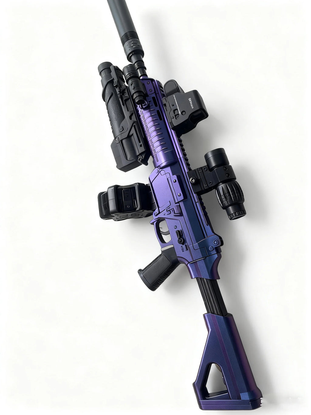 Ultra Shoppings M416 Ultra-EBB electric gel blaster rifle with realistic blowback action and high-speed automatic firing.