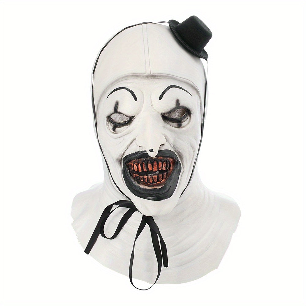 Terrifier Clown Mask – Scary Halloween Costume for Men & Women