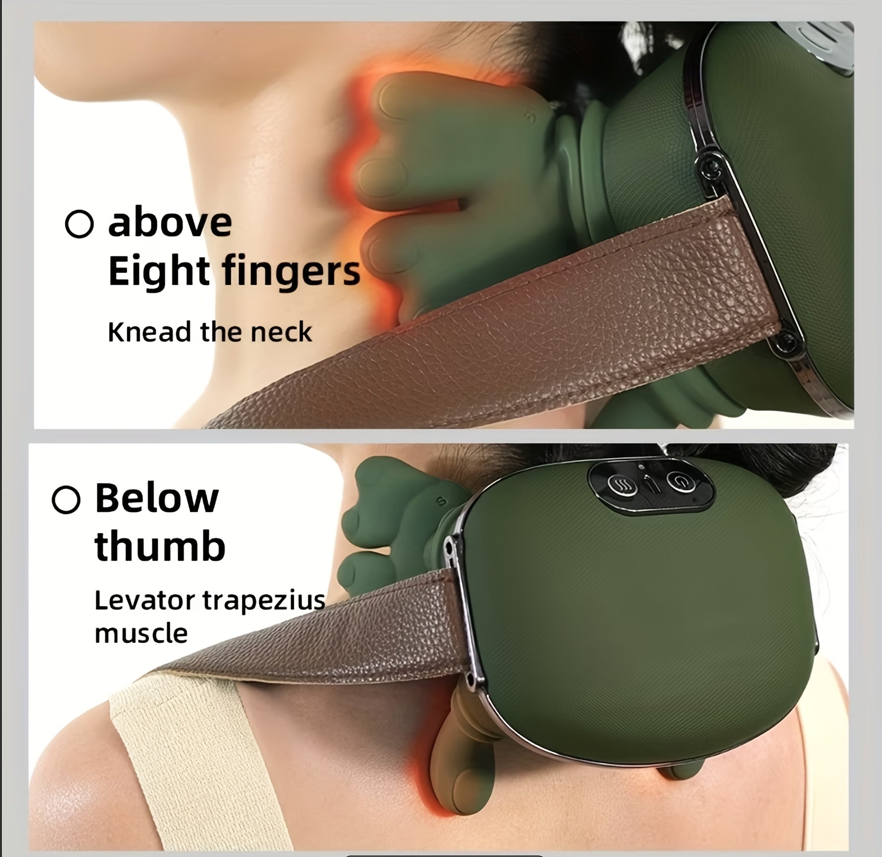 USB Deep Tissue Massager – 8 Therapeutic Probes for Full-Body Relief | Rechargeable & Ergonomic Design - Ultra Shoppings