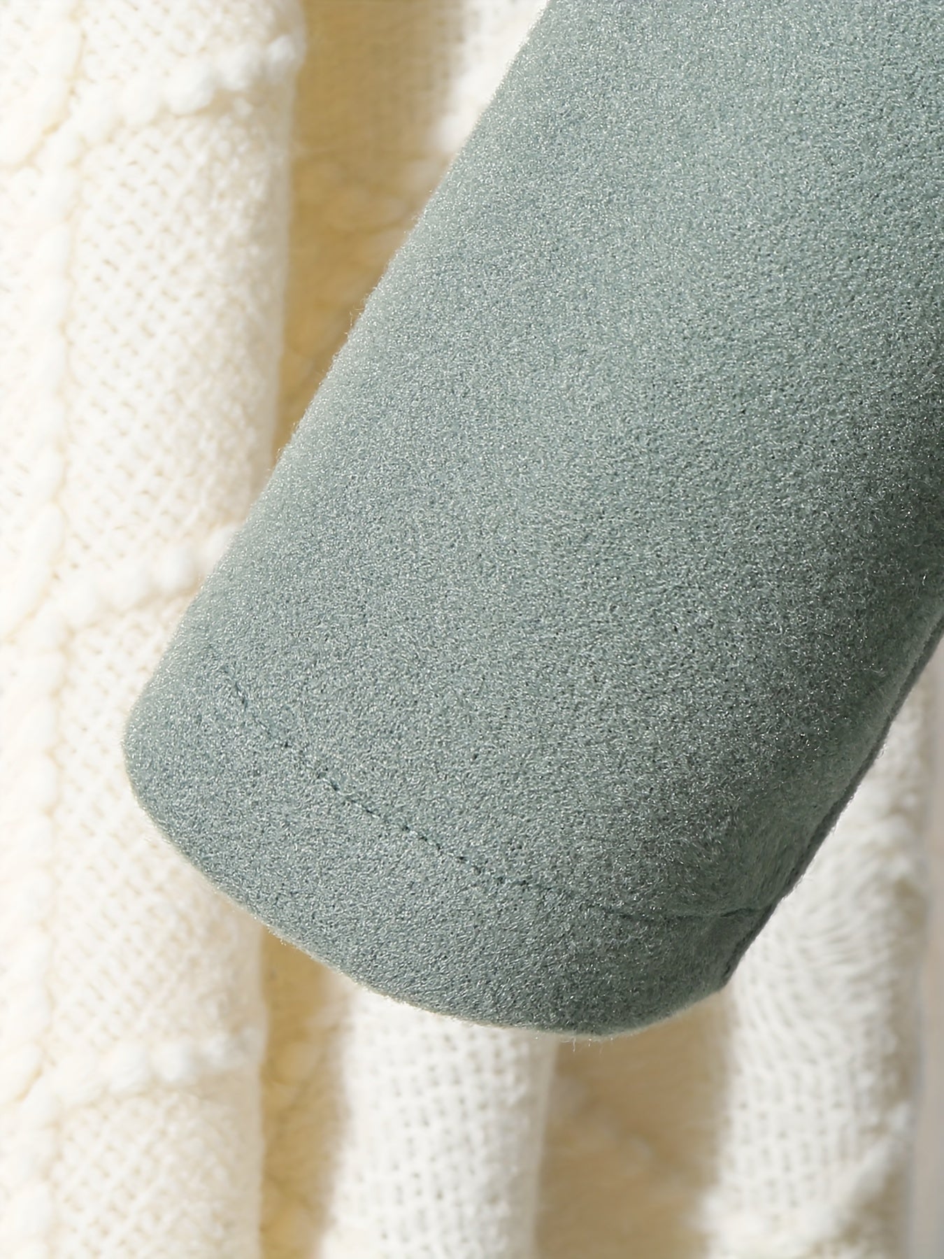 Girls' Autumn and Winter Warm Fashion Bow Double-Breasted Tweed Long Coat with Hat Accessory