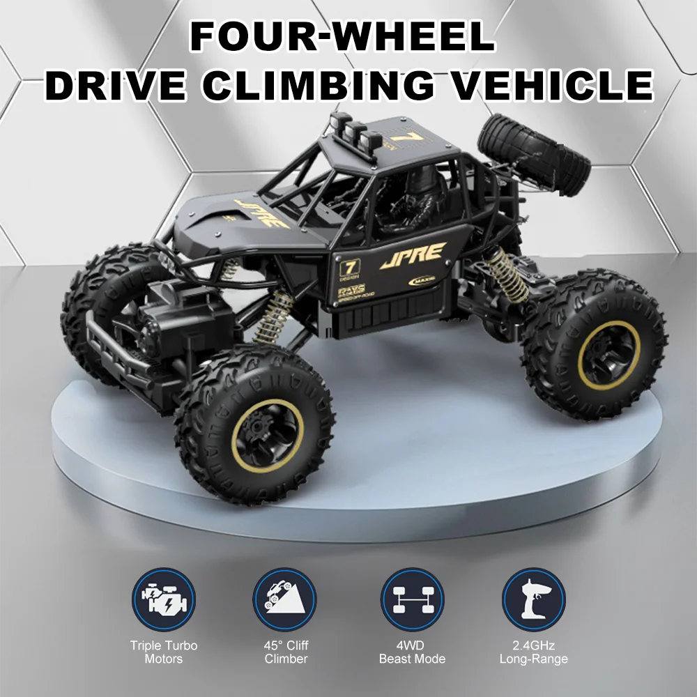 Remote Control RC Car – 1:18 Off-Road Climbing Toy for Boys & Girls