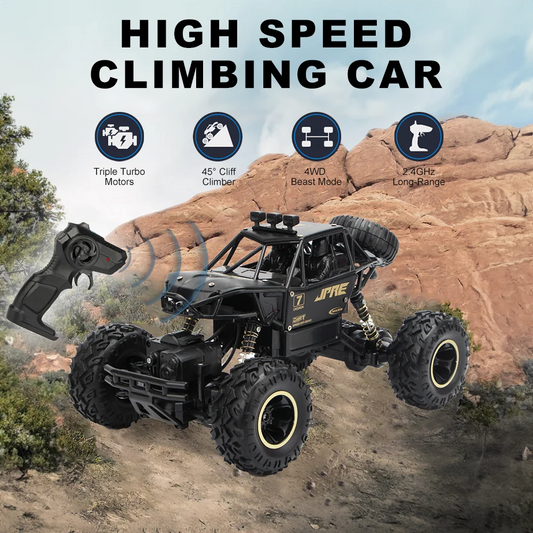 Remote Control RC Car – 1:18 Off-Road Climbing Toy for Boys & Girls