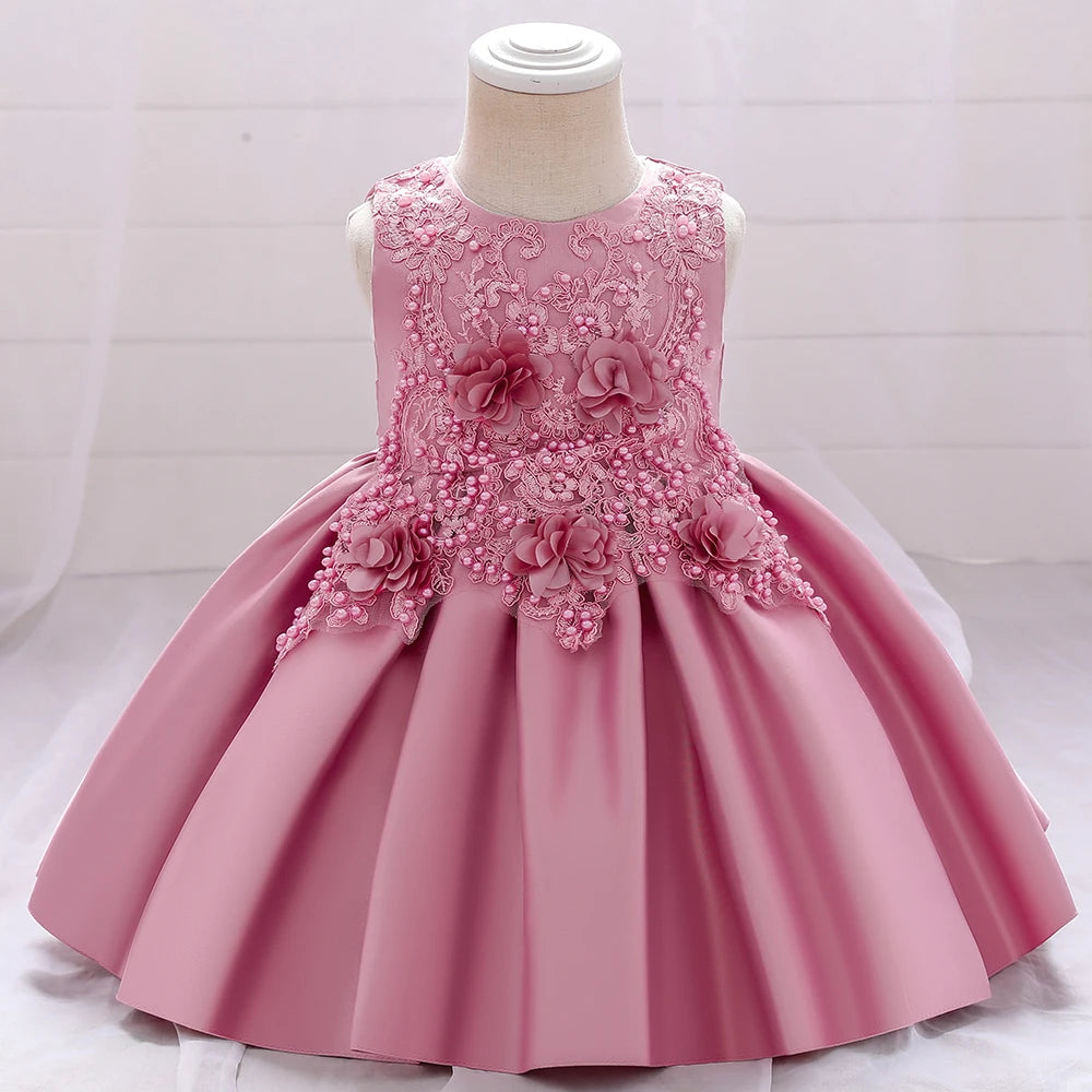 Infant Princess Dress – Baptism & Party Outfit