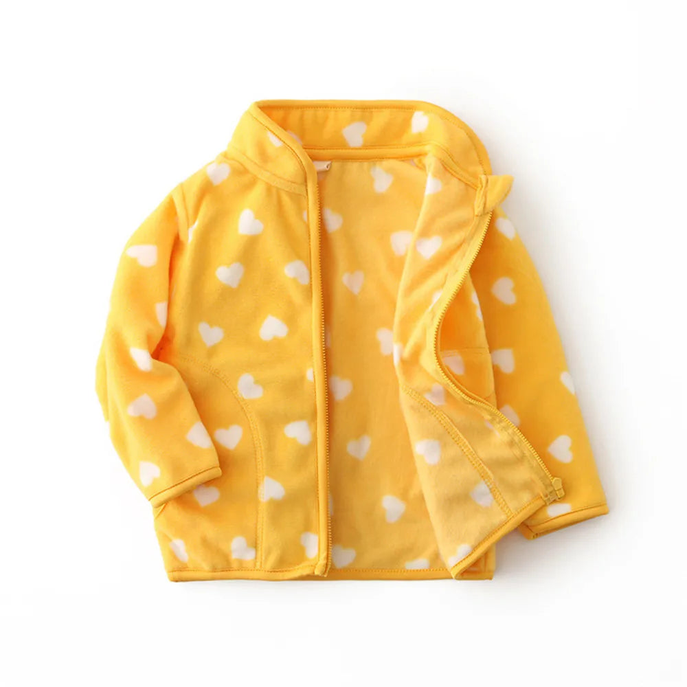 Warm Print Coat – Toddler Outerwear