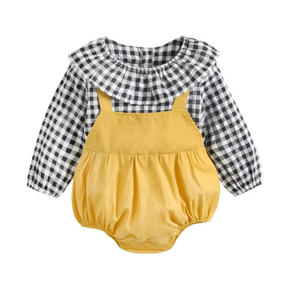 Toddler Girls’ Long Sleeve Autumn Romper