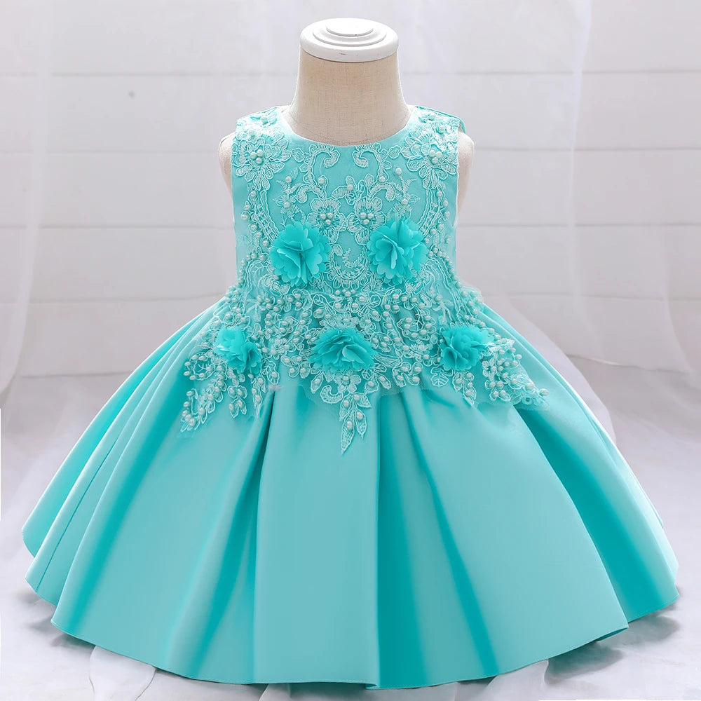 Infant Princess Dress – Baptism & Party Outfit