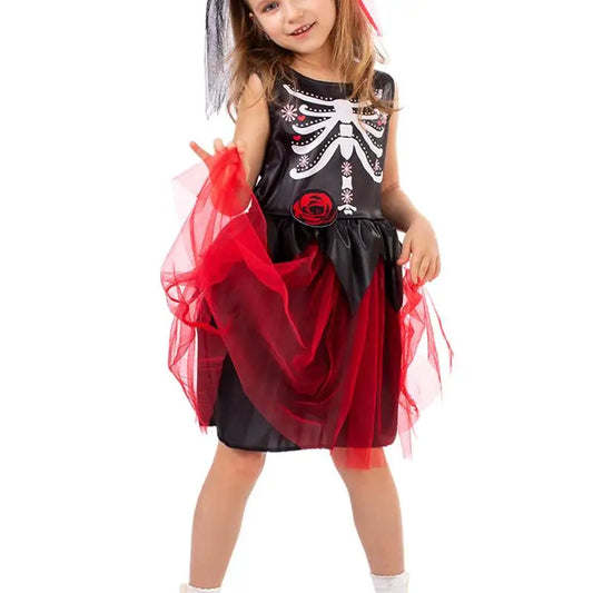 Party Costume – Children’s Gauze Dress for Stage & Role Play
