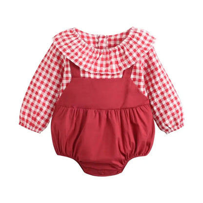 Toddler Girls’ Long Sleeve Autumn Romper