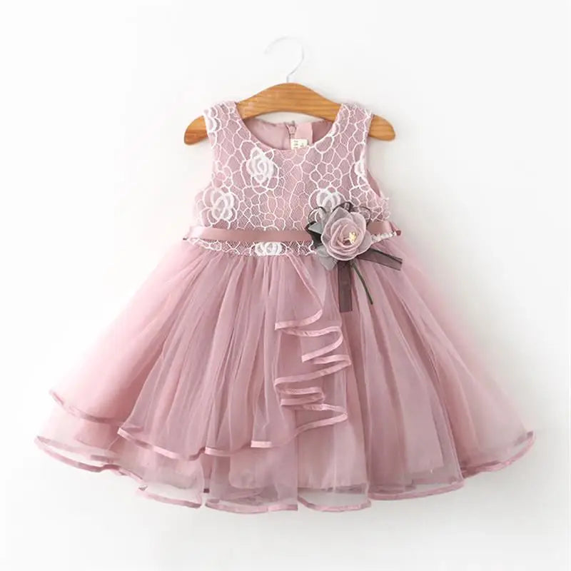 Baby Girl Summer Tutu Princess Party Dress