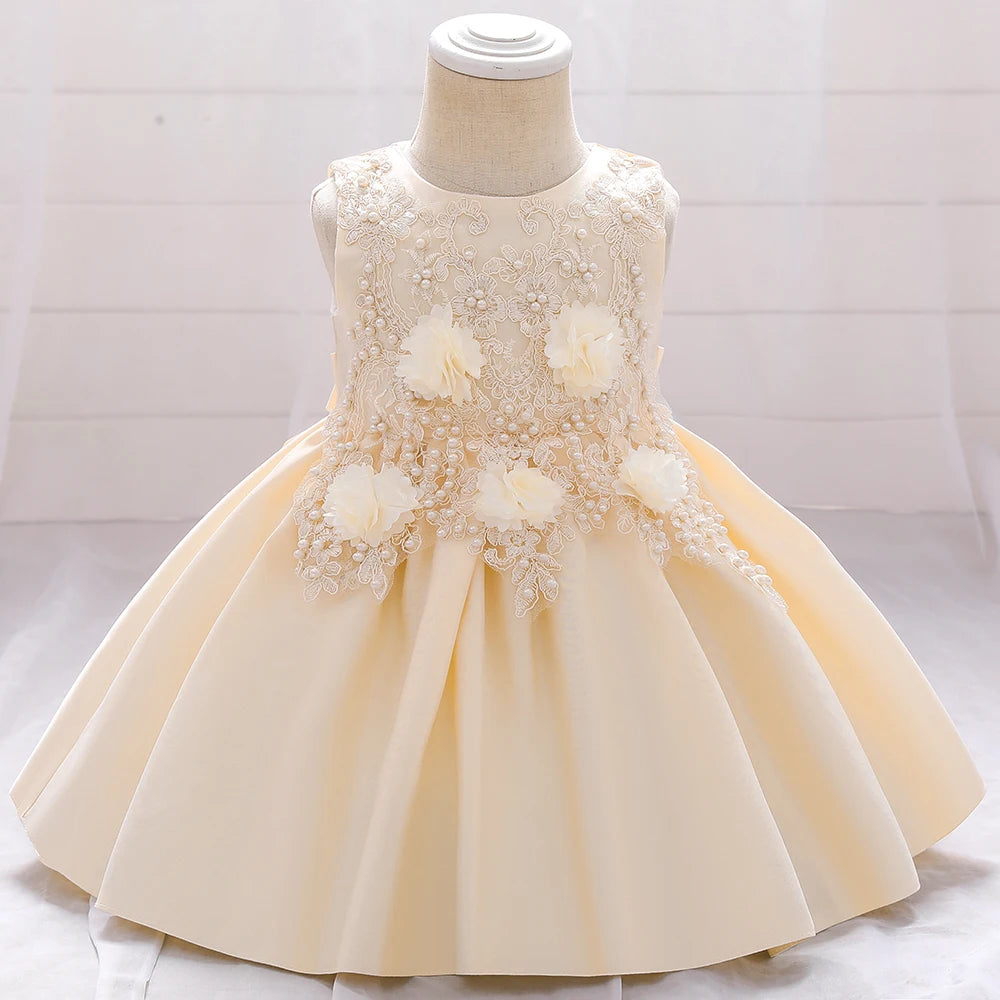 Infant Princess Dress – Baptism & Party Outfit