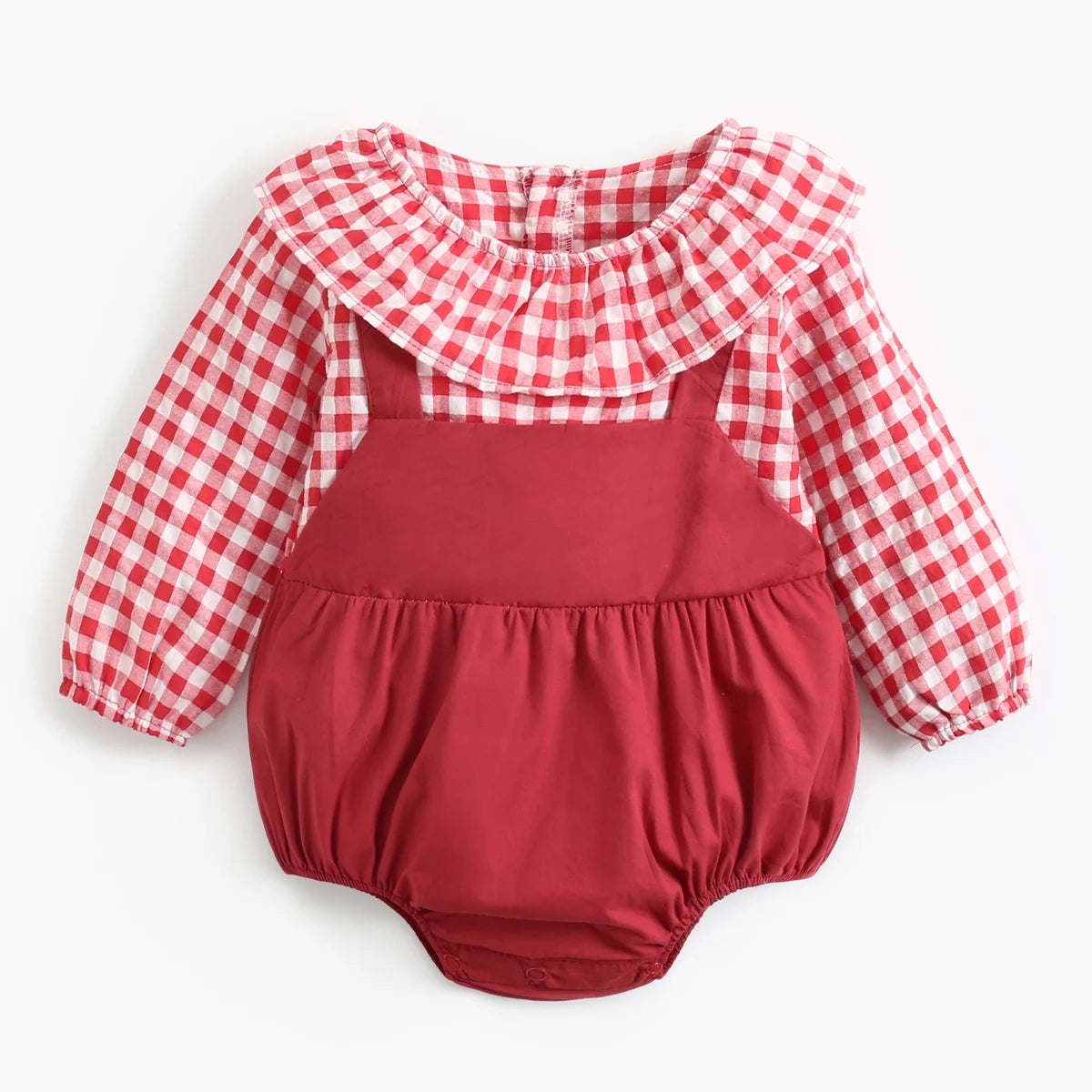 Toddler Girls’ Long Sleeve Autumn Romper