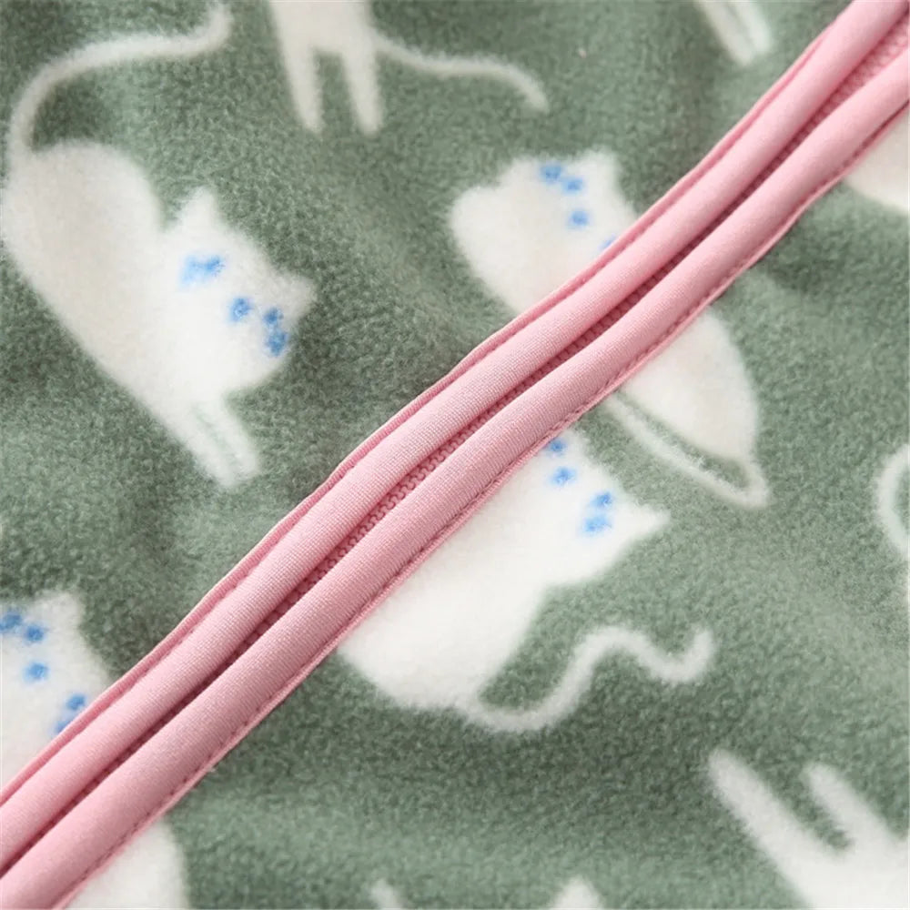 Warm Print Coat – Toddler Outerwear